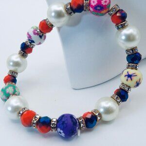 Handmade stretch bracelet